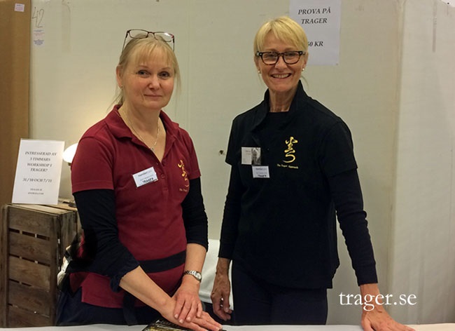 Birgitta Hultqvist och Åsa Lundell är kursledare på introduktionskursen i Trager Approach.